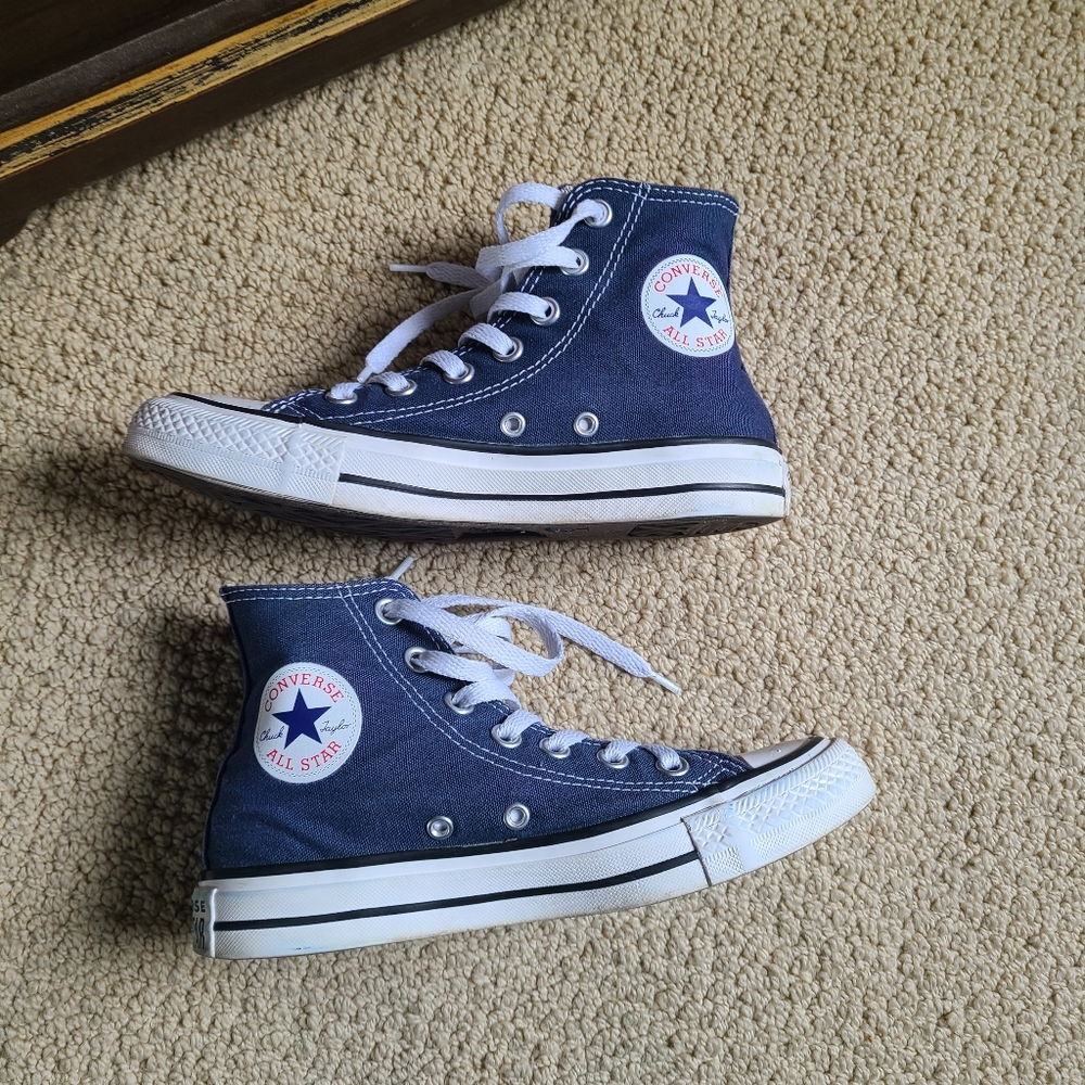 Converse All Star Blue Sneakers